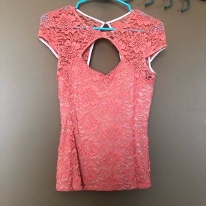 bebe Lace Top